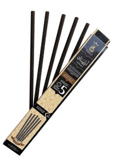 Buy Egyptian Musk, Andalusian Arabesque Oud 5 Hour Burn Time by Nilevibes, Incense Sticks Produce a Wonderful Musk Scent, Used in Yoga Meditation, Therapeutic Aromatherapy for Meditation - Pack of 5 (Egyptian Oud) in Egypt