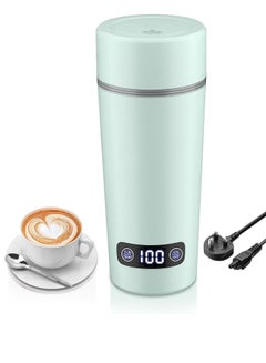 Buy Travel Electric Kettle, Temp Control & Boil Dry Protection, 304 Stainless Steel Mini Tea Kettle, Auto Shut-Off, Portable & BPA Free, 350ml Small Portable Kettle in Saudi Arabia