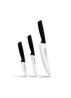 Buy 3-Piece Knife Set, Stainless Steel Franco Series 8'' Chef Knife, 5'' Utility Knife, 3.5'' Paring Knife in UAE