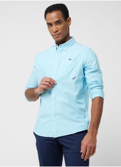 اشتري Thomas Scott Classic Slim Fit Twill Weave Cotton Casual Shirt في الامارات