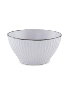 اشتري Visto Stoneware Cereal Bowl Dia14.5x7.5cm - White في الامارات