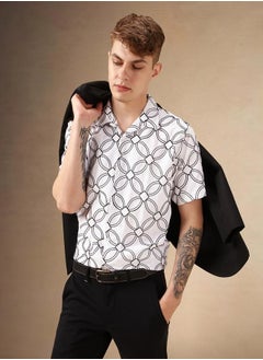 Buy Relaxed Fit Multi Colour Poly Embroidery Shirt – Stylish and Unique in UAE