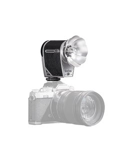 اشتري GODOX lux Cadet Retro Camera Flash GN10 6200K±300K Color Temperature Auto & Manual Flash Modes 1/1-1/64 Flash Power 28mm Focal Length في الامارات