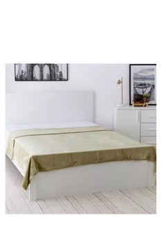 Buy Nova Solid Flannel Twin Blanket Size 150x200 cm in Saudi Arabia
