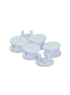 اشتري Pack Of 6 Socket Covers UK, White في الامارات