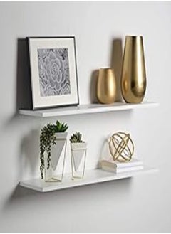 Buy Home Gallery floating shelf 60x20 white in Egypt