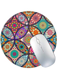 Buy 2 PACK Mouse Pad, Personalized Printed Mouse Mat, Non-Slip Rubber Base Mousepad for Laptop, Computer 200mm x 200mm in UAE