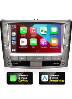 Buy Android Car Stereo For Lexus IS250 IS200 IS300 IS300C 2006-2009 4GB RAM Support Apple Carplay Android Auto Wireless QLED Fast Interface Quick Boot AHD Camera Included SIM Card Support Climate Control in UAE