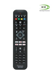 Buy Universal Remote Control Replacement for Philips TV Remote All Philips LCD LED HDTV 4K UHD 3D Plasma Android Smart TV with Backlit, You Tube, Netflix, Vudu Button and Learning Function in UAE