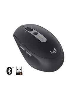 Buy M590 Silent Wireless Mouse With USB Unifying Receiver Black in Saudi Arabia