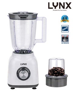 Buy LYNX Electric Blender With Grinder, High Power Motor, Multi-angle Cutting Materials & Multi-gear adjustment 400W 1.5L Capacity LN-BL-4101 in Saudi Arabia