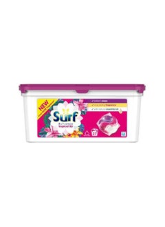 اشتري Surf Tropical Lily 3 in 1 Capsules Washing Capsules even more fragrance* for brilliantly clean laundry every time 27 washes في مصر