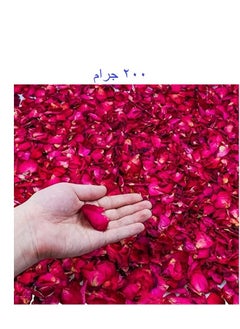 Buy 200G Dried Rose Petals Red Flowers For Decoration, Parties, Spa, Foot Wash And Many Other Uses in Egypt