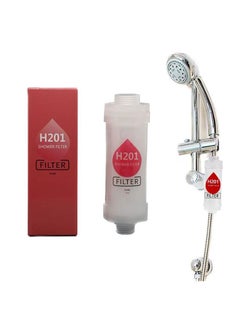 Buy Shower Soaker, Vitamin C Shower Head Filter, Hard Water Softener, Chlorine and Fluoride Shower Filter, Water Purification Filtration Shower Head with Beads, Healthy Skin, Easy Install (Rose) in Saudi Arabia
