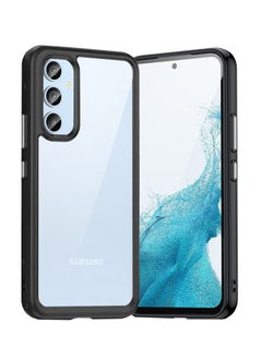 Buy Samsung Galaxy A54 5G Case, Transparent Acrylic Back Panel + Soft TPU Soft Edge, Fashion Shock-Absorption Anti-Drop Protective Case Cover for Galaxy A54 5G in Saudi Arabia