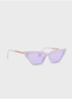 اشتري Chain Arm Cat Eye Sunglasses في الامارات