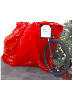 اشتري Giant, Jumbo Bike Size Gift Bag, Wrap, Red, 96 X 60-Inches في السعودية