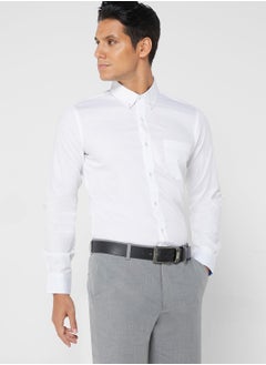 Buy Button Down Regular Full Sleeve in Saudi Arabia