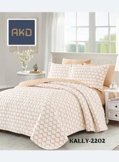 Buy A Luxurious 6 Piece Double Compressed Duvet Comforter Set Size 220x240 Cm Kally in Saudi Arabia