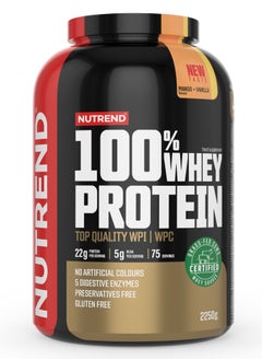 Buy Whey protein 2250g 100%, Mango Vanilla in UAE