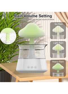 Buy Rain Cloud Air Humidifier Creative Humidifier with Raindrop Sound 7 Colors LED Night Light Remote Control Essential Oil Diffuser for Home Office Nursery Yoga Spa in Egypt