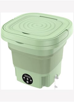 اشتري Portable Washing Machine, Foldable Washer,Spin Dryer Foldable Bucket Washer,Suitable for Apartment Dorm,Travelling في السعودية