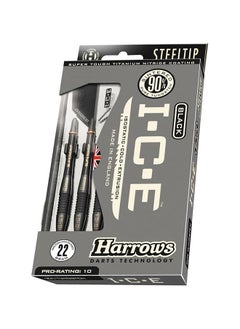 Buy Harrows Steel Tip Darts Black Ice 22g in UAE