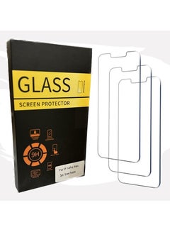 Buy iPhone 14 Pro Max 6.7 Inch Tempered Glass Screen Protector (Set of 3) in Saudi Arabia