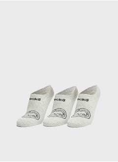 Buy 3 Pack Logo No Show Socks in UAE