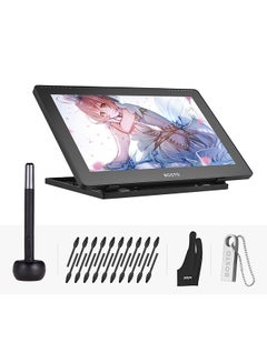 Buy 16HD 15.6 Inch IPS Graphics Drawing Tablet Display Monitor 1920 * 1080 High Resolution 8192 Pressure Level in Saudi Arabia