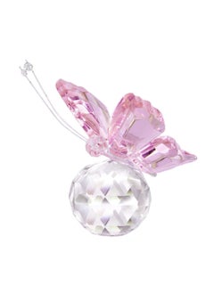 Buy Crystal Butterfly Paperweight Figurine for Home Decor or Birthday Gift in Saudi Arabia