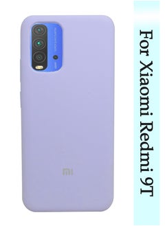 Buy Redmi 9T Case Silicone Protective Cover with Inside Microfiber Lining Compatible with Xiaomi Redmi 9T in UAE