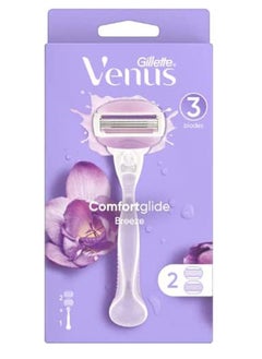 Buy Venus Women's Comfortglide Breeze Handle + 2 Blades in UAE