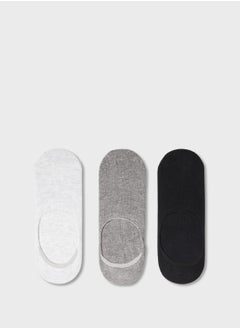 Buy 3 Pack No Show Socks in UAE