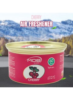 Buy Car Organic Air Freshener Can, Air Freshener Last Upto 60 Days 42g Cherry Fragrance in Saudi Arabia