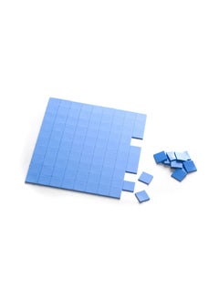 Buy Cooling Thermal Pad, KASTWAVE Blue Soft Silicone Thermal Conductive Pads Heatsink IC Chipset Fit for Northbridge SSD CPU GPU LED Cooling Soft insulating gasket silicone thermal pad (100pcs 10x10x1mm) in Saudi Arabia
