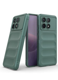 Buy GOLDEN MASK Compatible With Xiaomi Redmi K70/K70 Pro Magic Case ShockProof (Green) in Egypt