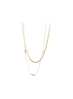 Buy Stainless Steel Snake Gold Necklace in Egypt