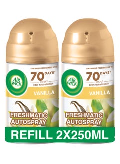 Buy Freshmatic Autospray Refill Vanilla Twin Pack in UAE