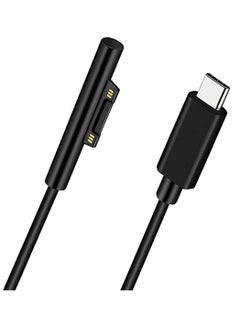 Buy Surface Connect to USB-C Charging Cable 15V/3A, Compatible with Microsoft Surface Pro 7/6/5/4/3, Surface Laptop 3/2/1, Surface Go, Surface Book (6FT) in Saudi Arabia