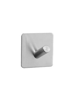 Buy Heavy Duty Self Adhesive Hooks SUS304 Stainless Steel Waterproof Wall Mount Hook Non Punching Coat Hanging Rack in UAE