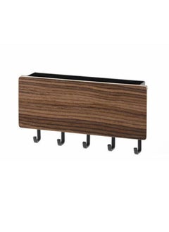 Buy Key storage box wall hook, solid wood storage hook, wooden hanging hook, entrance miscellaneous hanging rack in Saudi Arabia