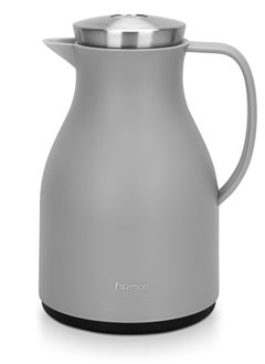 اشتري Vacuum Insulated Jug 1000ml Stainless Steel Lid with Pink Glass Liner في الامارات