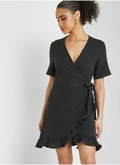 Buy Ruffle Detail Dress in Saudi Arabia