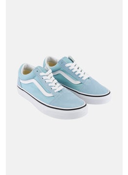 اشتري Women Old Skool Lace Up Shoes, Light Blue في الامارات