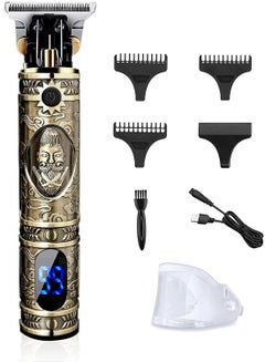 Buy Hair Clippers Beard Trimmer for Men/Women, Professional Cordless Hair Trimmer T-Blades Outliner Grooming Baldheaded Shaver with 1500mAh Battery and 120/180 Mins Working Time Gifts for Men/Women in UAE