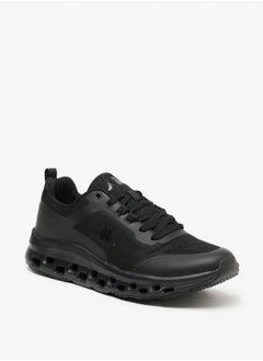 اشتري Men's Mesh Textured Walking Shoes with Lace-Up Closure في السعودية