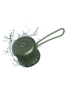 اشتري EWA A119 Mini Bluetooth Speaker with Lanyard IPX7 Waterproof Super Metal Wireless Portable Speaker for Home, Office, Travel, Outdoor(Green) في الامارات