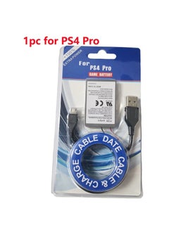 اشتري Power Pack Controllers PS4 PRO Rechargeable Battery Charge Cable For Sony PlayStation 4 Pro Battery 2000mah في الامارات