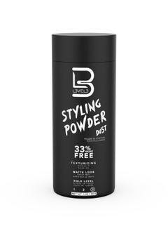 Buy L3 Level 3 Styling Powder - Natural Look Mens Powder - Easy to Apply with No Oil or Greasy Residue in UAE